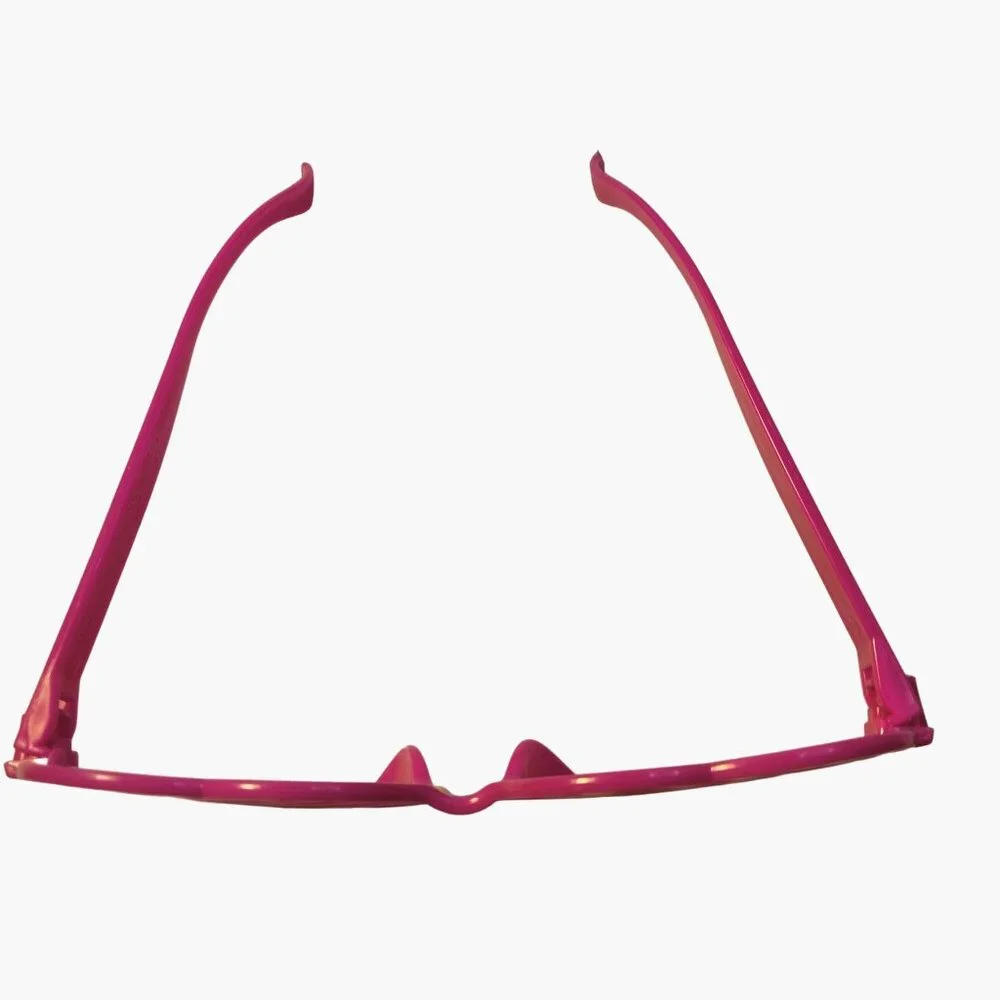 Pink Heart Slotted Shutter Glasses Costume Novelty Love Valentine Pinkoween